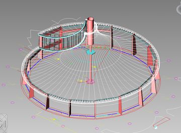 Tesile Structurs plans - Yamit 2000, Holon