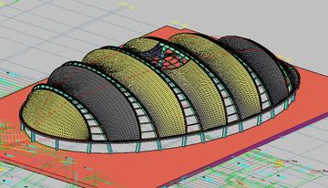 Tesile Structurs plans - Cinema City, Jerusalem